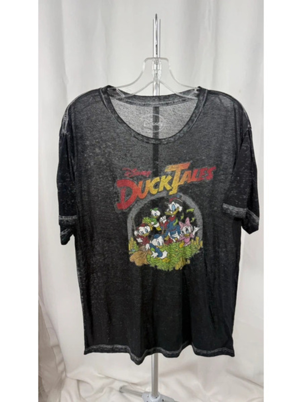 Disney DuckTales Burnout Large Vintage Style Graphic Cartoon Retro 1022